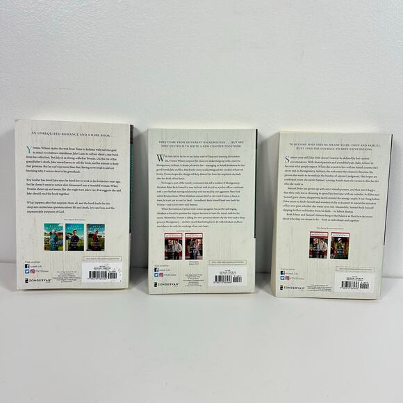 Beth Wiseman Amish Bookstore Novel Trilogy Complete Series - Picture 3 of 4